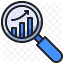 Search Growth Graph Icon