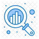 Search Analytics Search Analysis Growth Analytics Icon
