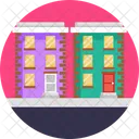Rent Apartment Flats Icon