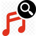 Search Audio Song Internet File Icon