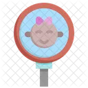 Search Baby Girl  Icon