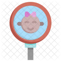 Search Baby Girl  Icon