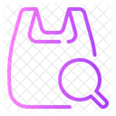 Search Poly Bag Polyethylene Icon