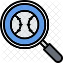 Search Baseball  Icon