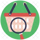 Search Basket Online Icon