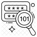 Search Binary Data Search Binary Code Digital Code Icon