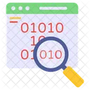 Search Binary Data Icon
