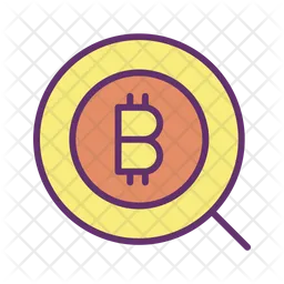 Search Bitcoin  Icon