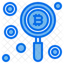 Find Coin Bitcoin Icon