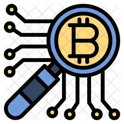 Search Bitcoin  Icon