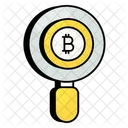 Search Bitcoin  Icon