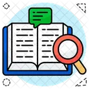 Search Book Find Book Look Book Icon