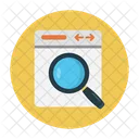 Search Browser Webpage Icon