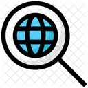 Magnify Glass Global Search Icon