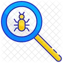 Search Bug Magnifying Icon