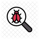 Search Bug Malware Icon
