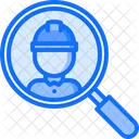 Search Builder Helmet Icon