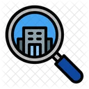 Search Building Building Property Icon