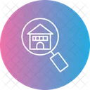 Search Building Apartment Building Icon