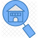 Search Building Apartment Building Icon
