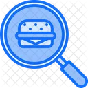 Search burger  Icon