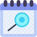 Search Calendar Time And Date Icon