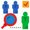 Screening Search Candidate Icon