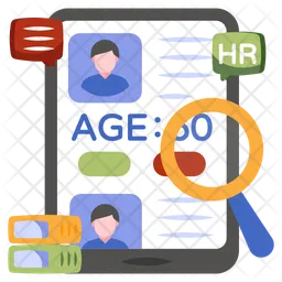 Search Candidate Age  Icon