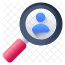 Search Employee Search Profile Search Candidate Icône