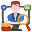 Headhunting Search Talent Search Candidate Icône