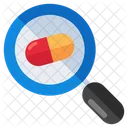 Pill Tablet Search Capsule Icon