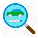 Search Car  Symbol