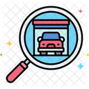 Search Car Dealer Search Dealership Search Car Icon