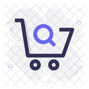 Cart Search Find Icon