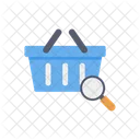 Search Cart Store Bucket Icon