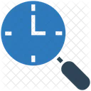 Search Clock Time Clock Icon