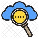 Search Cloud Search Network Icon