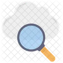 Search Cloud Find Cloud Search Icon