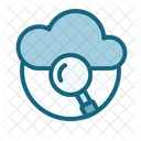Search Cloud Find Cloud Search Icon