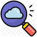 Search Magnifier Database Icon