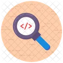Source Code Searching Html Searching Programming Icon