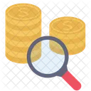 Search Coin  Icon