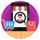 Shopping Customer Search Consumer Eshop アイコン