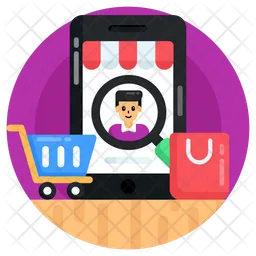 Search Consumer  Icon