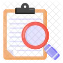 Search Data Search Content Content Analysis Icon