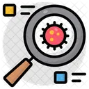 Search Covid Corona Coronavirus Icon