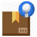 Search Currier Find Package Find Cargo Icon