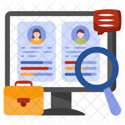 Search Cv  Icon