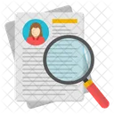 Search Cv Find Cv Look Cv Icon