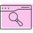 Search Data Search Data Analysis Icon
